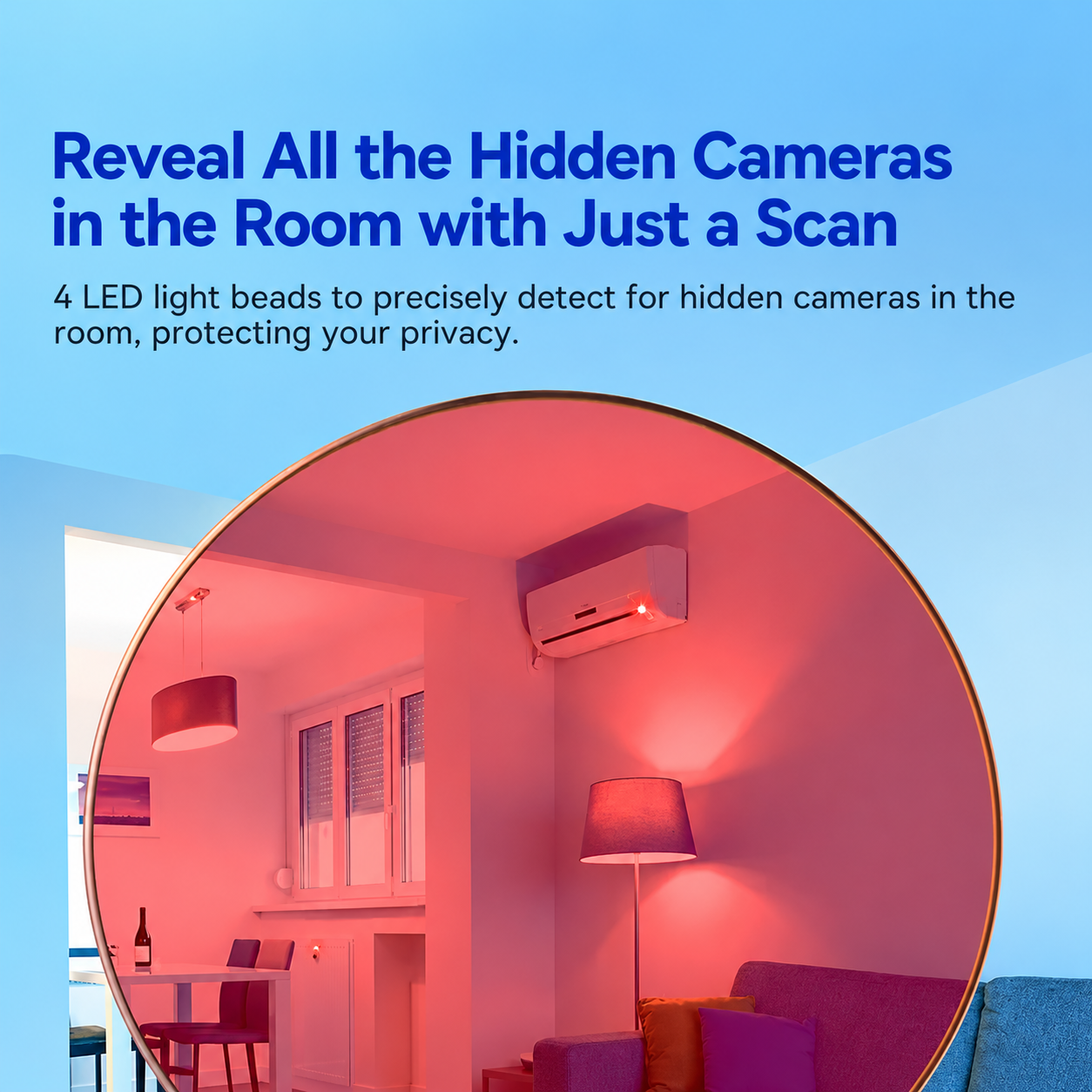 Hidden Camera Detection Scan