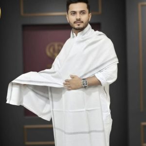 অফ হোয়াইট প্রিমিয়াম শাল